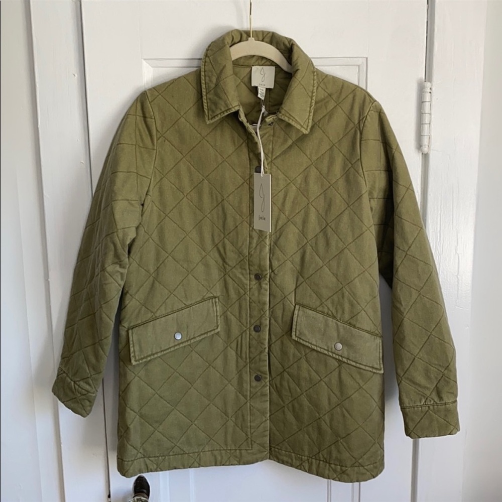 NEW Nordstrom’s JOIE quilted barn jacket SZ SMALL